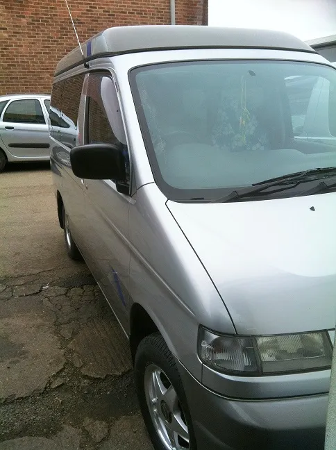A Mazda Bongo at RD Motors, Hamworthy