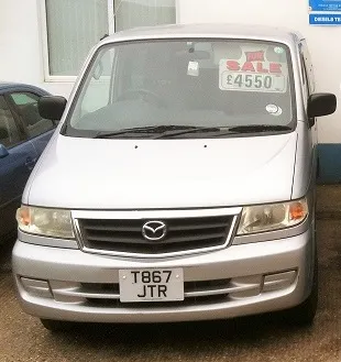 A Mazda Bongo for sale at RD Motors